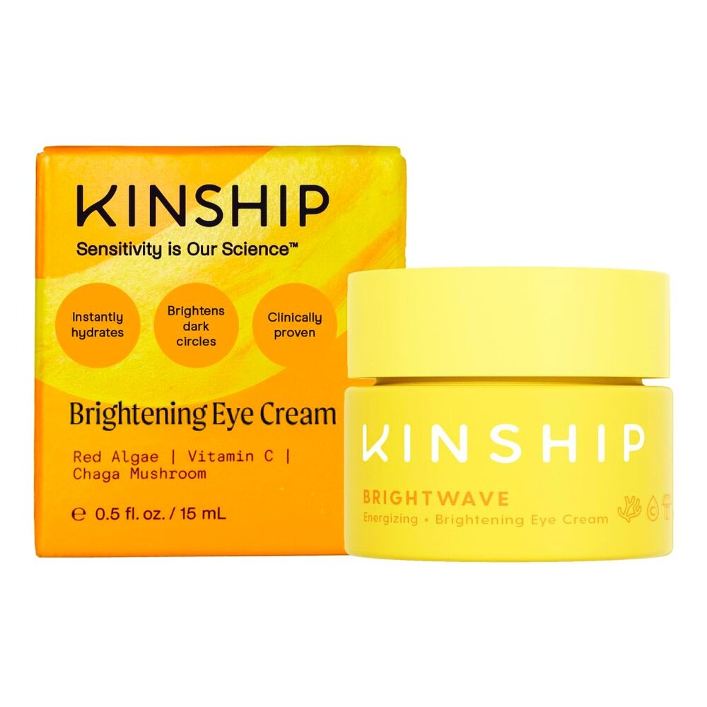Kinship Brightwave Vitamin C Under Eye Brightener Cream for Sensitive Skin